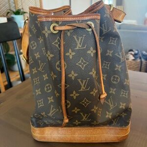 Louis Vuitton Monogram Brown Bucket Bag